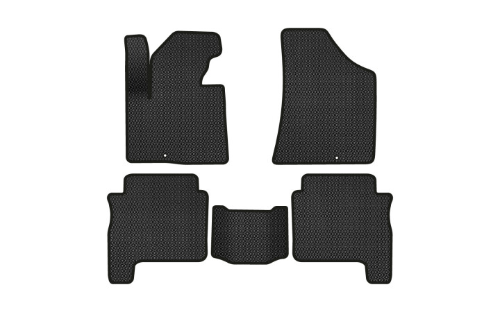 Килимки EVA в салон авто для Santa FE CM Restyling Floor Gas Pedal 7 seats 2 clips Hyundai 2010-2012 2 покоління SUV EU EVAtech HY13315CV5KD2RBB (фото 1)