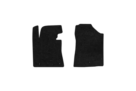 Ворсові килимки Standard в салон авто для Hyundai Elantra GT (MD) (Floor Gas Pedal) 2010-2015 5 покоління Htb USA чорний кант EVAtech HY42304AV2LA3VEB