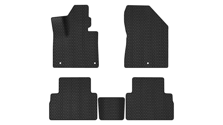 Килимки EVA в салон авто для Santa FE TM 5 seats Hyundai 2018-2020 4 покоління SUV USA EVAtech HY44140CE5KH3RBB (фото 1)