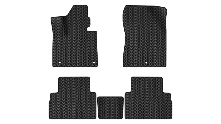 Килимки EVA в салон авто для Santa FE TM 7 seats Hyundai 2018-2020 4 покоління SUV USA EVAtech HY44141CD5KH3RBB (фото 1)