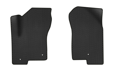 Килимки EVA в салон авто передні для Patriot MK74 Restyling 3 clips Jeep 2011-2016 1 покоління SUV USA EVAtech JP11932AD2LA3RBB