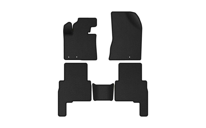 Коврики EVA в салон авто для Sorento XM Floor Gas Pedal 7 seats Kia 2009-2012 2 поколения SUV EU EVAtech KI12272C5KH3RBB (фото 1)