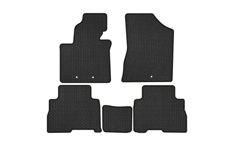 Коврики EVA в салон авто для Sorento XM 7 seats Restyling Kia 2012-2014 2 поколения SUV Korea EVAtech KI12715CG5LA3RBB