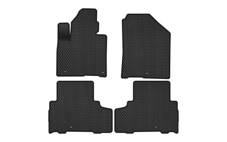 Килимки EVA в салон авто для Sorento UM 5 seats Kia 2014-2020 3 покоління SUV USA EVAtech KI13350PVC4LA5RBB