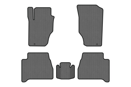 Коврики EVA в салон авто для Sorento BL 5 seats Kia 2002-2009 1 поколение SUV EU EVAtech KI21471C5LA2SGB