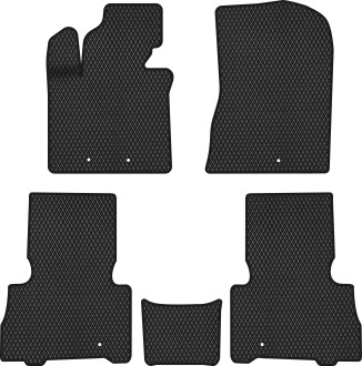 Килимки EVA в салон авто для Sorento XM 5 seats Restyling Kia 2012-2014 2 покоління SUV EU EVAtech KI32229C5CP5RBB