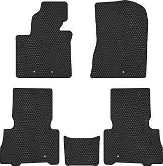 Килимки EVA в салон авто для Sorento XM 5 seats Restyling Kia 2012-2014 2 покоління SUV EU EVAtech KI32229CB5CP5RBB