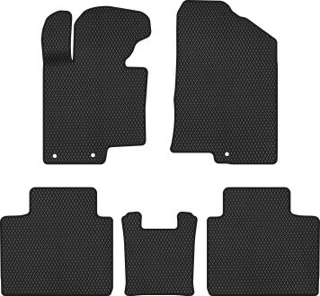 Килимки EVA в салон авто для Optima TF Floor Gas Pedal Kia 2010-2016 3 покоління Sedan EU EVAtech KI32610CV5LA3RBB