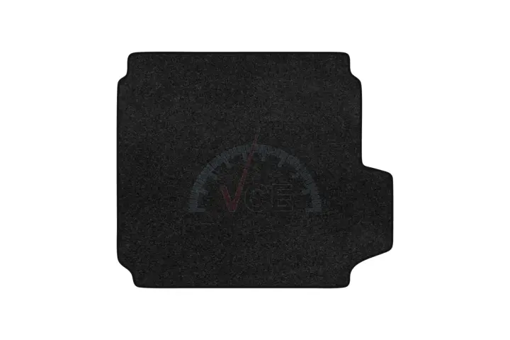 Ворсовый коврик Premium в багажник авто для Land Rover Range Rover (L405) 2012-2021 4 поколения SUV EU черный кант EVAtech LR21685B1VPB (фото 1)
