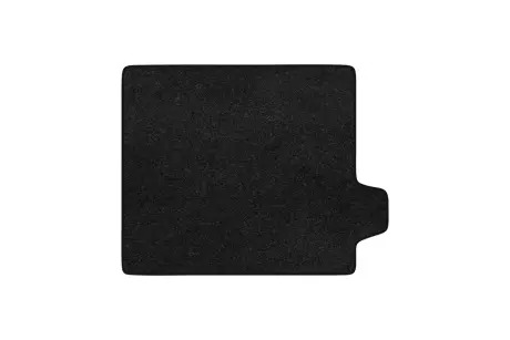 Ворсовый коврик Premium в багажнике авто для Land Rover Range Rover Sport (L494) 2013-2022 2 поколения SUV EU черный кант EVAtech LR33640B1VPB