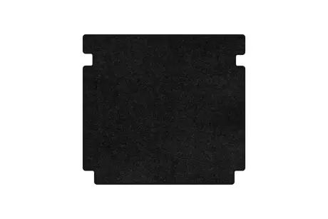 Ворсовый коврик Standard в багажнике авто для Land Rover Range Rover Sport (L460) (LWB) 2022 3 поколения SUV EU черный кант EVAtech LR43839B1VEB