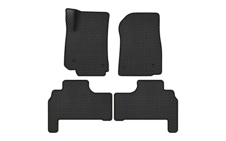 Килимки EVA в салон авто для LX 570 URJ200 5 seats Lexus 2008-2012 3 покоління SUV EU EVAtech LS21563PDC4TL4RBB