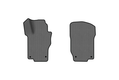 Коврики EVA в салон авто передние для ML-Class W164 Mercedes-Benz 2005-2011 2 поколения SUV EU EVAtech MB1800AD2MS4SGB