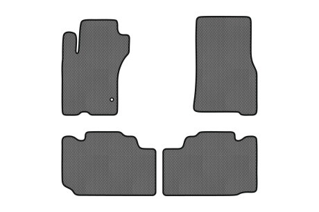 Коврики EVA в салон авто для ML-Class W163 5 seats Mercedes-Benz 1997-2005 1 поколение SUV EU EVAtech MB21205P4MS1RGB