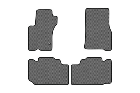 Коврики EVA в салон авто для ML-Class W163 5 seats Mercedes-Benz 1997-2005 1 поколение SUV EU EVAtech MB21205PB4MS1RGB