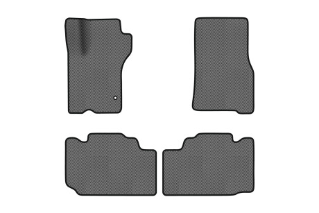 Коврики EVA в салон авто для ML-Class W163 5 seats Mercedes-Benz 1997-2005 1 поколение SUV EU EVAtech MB21205PD4MS1RGB