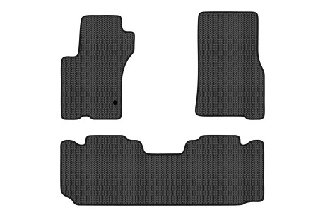 Коврики EVA в салон авто для ML-Class W163 5 seats Mercedes-Benz 1997-2005 1 поколение SUV EU EVAtech MB21205ZB3MS1SBB