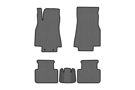 Килимки EVA в салон авто для A-Class W169 Mercedes-Benz 2004-2012 2 покоління Htb EU EVAtech MB4894C5MS2SGB