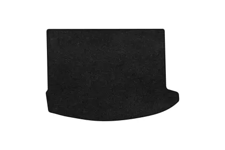 Ворсовый коврик Premium в багажнике авто для MINI Cooper Countryman (SE ALL4) Plug-in Hybrid 2017 2 поколения Htb EU черный кант EVAtech MI1680B1VPB