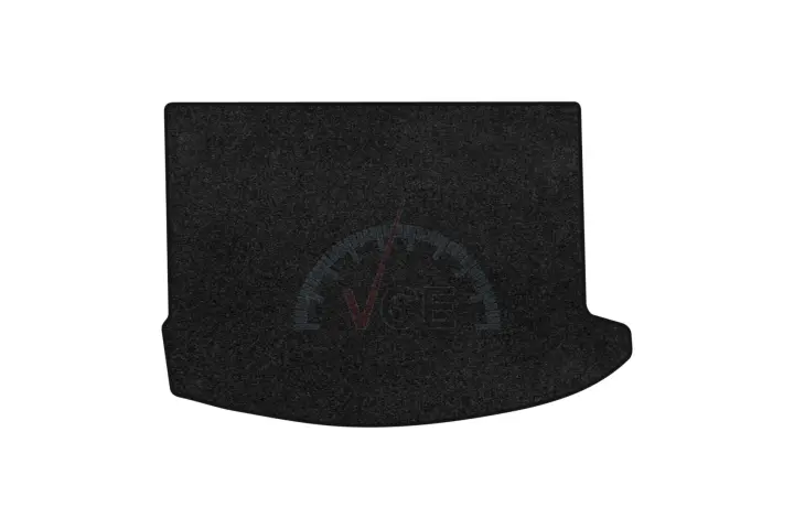 Ворсовый коврик Premium в багажнике авто для MINI Cooper Countryman (SE ALL4) Plug-in Hybrid 2017 2 поколения Htb EU черный кант EVAtech MI1680B1VPB (фото 1)