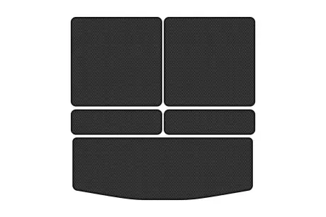 Коврик EVA в багажник авто для Outlander 7 seats Mitsubishi 2013, 3 поколения SUV USA EVAtech MT31483BG5RBB