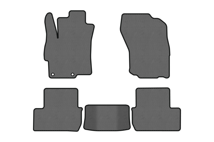 Коврики EVA в салон авто для Lancer 10 MT Mitsubishi 2007-2018 10 поколения Sedan EU EVAtech MT3178C5AV2SGB (фото 1)