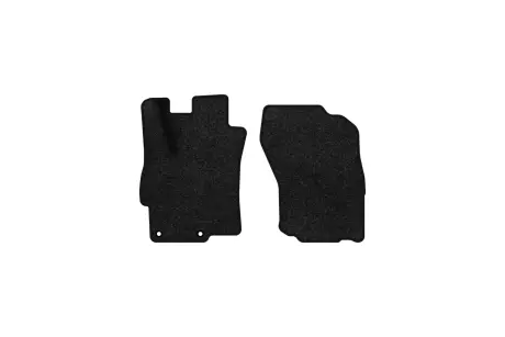 Ворсовые коврики Premium в салон авто для Mitsubishi Lancer (10) MT 2007-2018 10 поколения Sedan USA черный кант EVAtech MT32394AD2AV2VPB