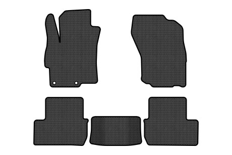 Коврики EVA в салон авто для Lancer 10 AT Mitsubishi 2007-2018 10 поколения Sedan USA EVAtech MT32395C5AV2SBB