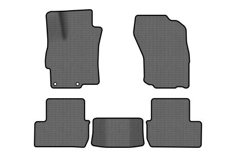 Коврики EVA в салон авто для Lancer 10 AT Mitsubishi 2007-2018 10 поколения Sedan USA EVAtech MT32395CD5AV2SGB