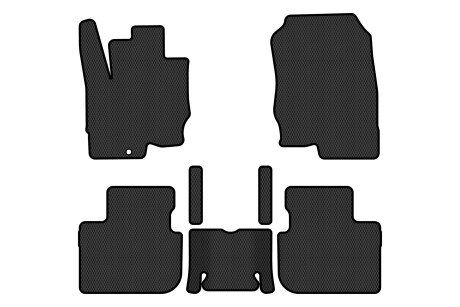 Коврики EVA в салон авто для Colt 3-doors MT Mitsubishi 2004-2012 6 поколения Htb EU EVAtech MT33302C7AV1RBB