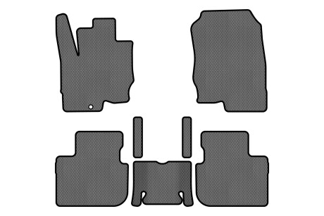 Коврики EVA в салон авто для Colt 3-doors MT Mitsubishi 2004-2012 6 поколения Htb EU EVAtech MT33302C7AV1RGB