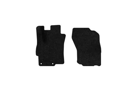 Ворсовые коврики Standard в салон авто для Mitsubishi Lancer (10) MT 2007-2018 10 поколения Htb EU черный кант EVAtech MT33611AD2AV2VEB