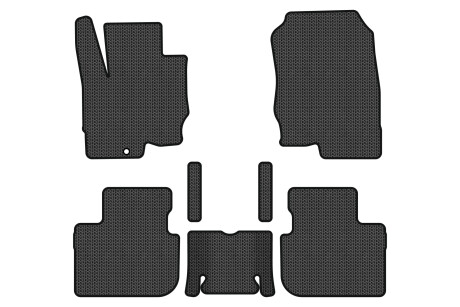 Коврики EVA в салон авто для Colt 5-doors AT Mitsubishi 2004-2012 6 поколения Htb EU EVAtech MT33807C7AV1SBB