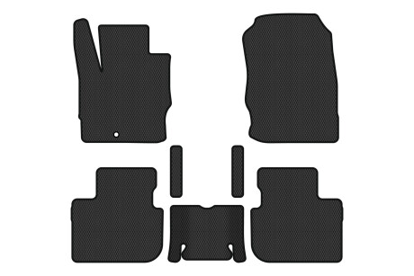 Коврики EVA в салон авто для Colt 3-doors AT Mitsubishi 2004-2012 6 поколения Htb EU EVAtech MT33808C7AV1RBB