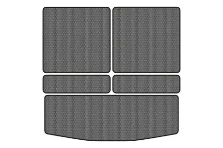 Коврик EVA в багажник авто для Outlander 7 seats Mitsubishi 2013, 3 поколения SUV EU EVAtech MT34229BE5SGB