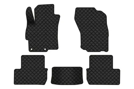 Килимки з екошкіри ECO в салон авто для Lancer 10 AT Mitsubishi 2007-2018 10 покоління Sedan EU EVAtech MT41477CV5AV2BBB