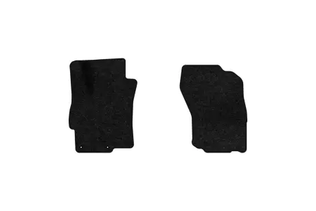 Ворсовые коврики Standard в салон авто для Mitsubishi Lancer (10) AT 2007-2018 10 поколения Sedan EU черный кант EVAtech MT43230AE2LA2VEB