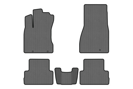 Килимки EVA в салон авто для X-Trail T31 Restyling Nissan 2010-2015 2 покоління SUV EU EVAtech NS1984CCC5LA3SGB