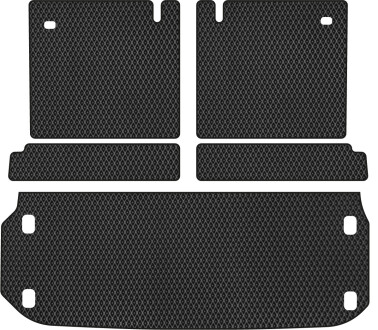 Килимок EVA в багажник авто для Pathfinder R52 7 seats Nissan 2012-2021 4 покоління SUV EU EVAtech NS3191BE5RBB