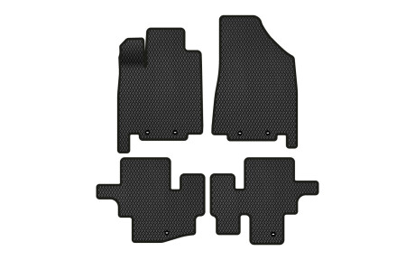 Килимки EVA в салон авто для Pathfinder R52 7 seats Nissan 2012-2021 4 покоління SUV EU EVAtech NS3191PV4TL6RBB