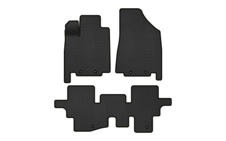 Килимки EVA в салон авто для Pathfinder R52 7 seats Nissan 2012-2021 4 покоління SUV EU EVAtech NS3191ZV3TL6RBB