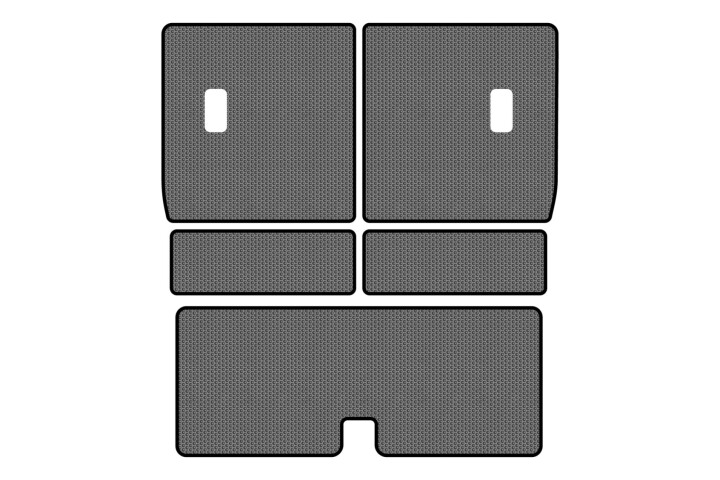 Килимок EVA в багажник авто для Pathfinder R51 7 seats Nissan 2004-2010 3 покоління SUV EU EVAtech NS33133BE5SGB (фото 1)