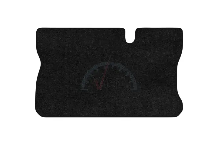 Ворсовый коврик Standard в багажнике авто для Opel Corsa (C) 2000-2006 3 поколения Htb EU черный кант EVAtech OL31478B1VEB (фото 1)