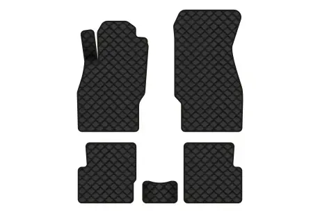 Коврики из экокожи ECO в салон авто для Corsa D 3-doors Opel 2006-2014 4 поколения Htb EU EVAtech OL31620C5BBB