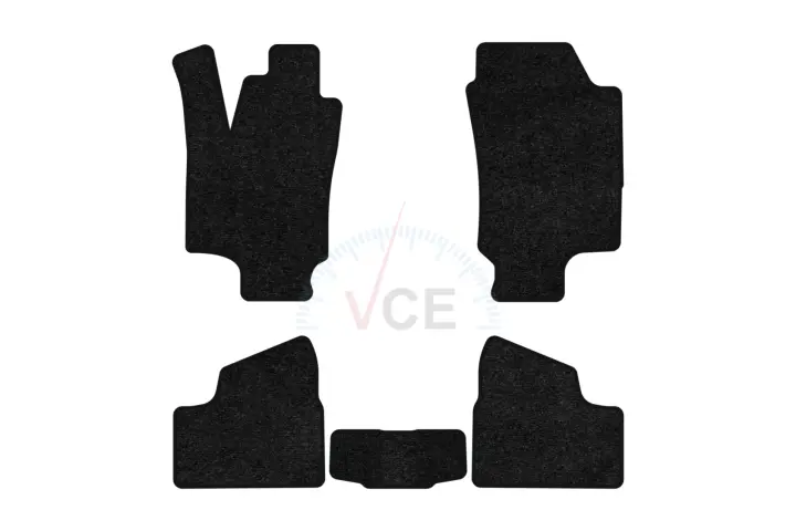 Ворсові килимки Standard в салон авто для Opel Astra (G) MT 1998-2009 2 покоління Combi EU чорний кант EVAtech OL3199CV5VEB (фото 1)