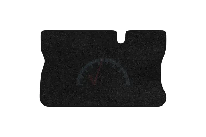 Ворсовый коврик Standard в багажнике авто для Opel Corsa (C) 2000-2006 3 поколения Htb EU черный кант EVAtech OL3334B1VEB (фото 1)