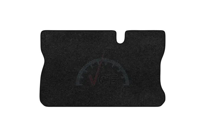 Ворсовый коврик Premium в багажнике авто для Opel Corsa (C) 2000-2006 3 поколения Htb EU черный кант EVAtech OL3334B1VPB (фото 1)