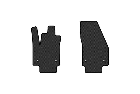 Килимки EVA в салон авто передні для Meriva B Opel 2010-2018 2 покоління Minivan EU EVAtech OL3385AV2AV4RBB