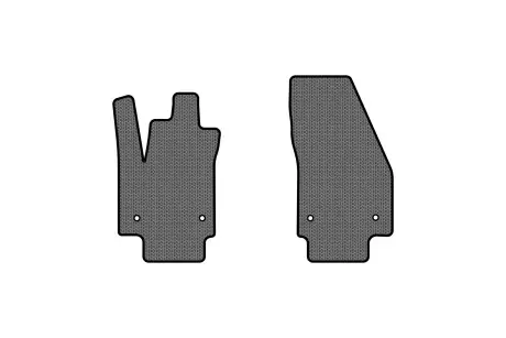 Килимки EVA в салон авто передні для Meriva B Opel 2010-2018 2 покоління Minivan EU EVAtech OL3385AV2AV4SGB