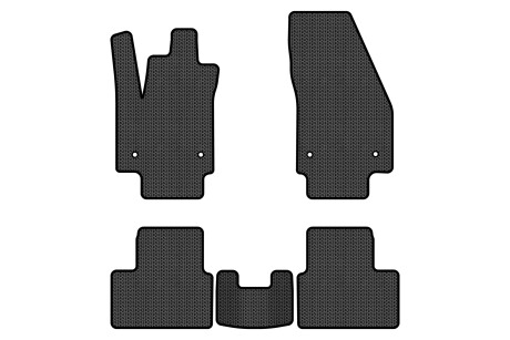 Коврики EVA в салон авто для Meriva B Opel 2010-2018 2 поколения Minivan EU EVAtech OL3385CV5AV4SBB